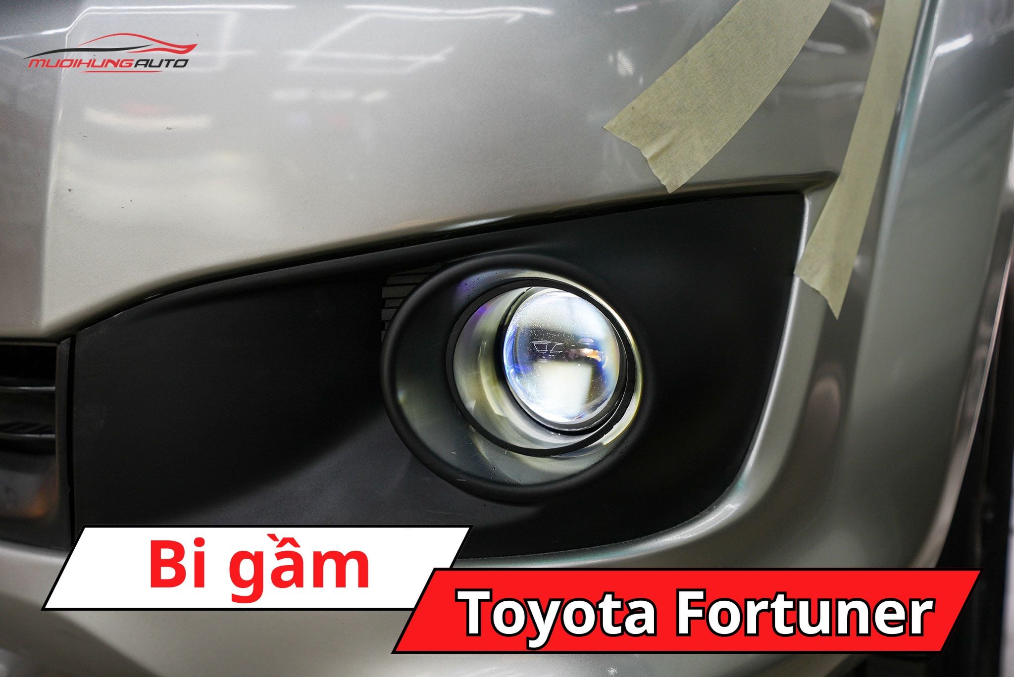 Bi gầm ô tô Toyota Fortuner