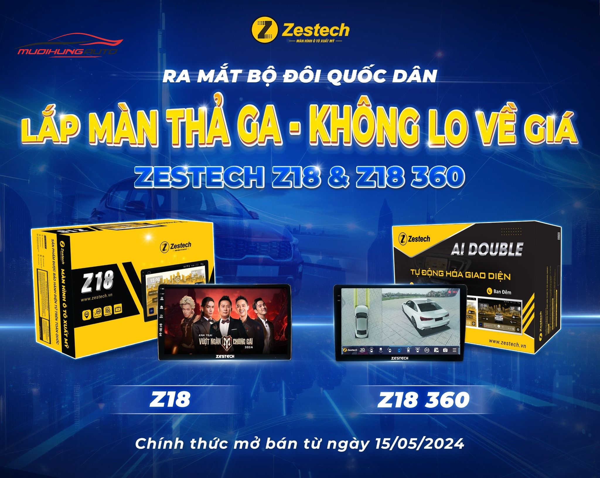 Giá Màn Hình Zestech Z18 Mới Nhất 2025