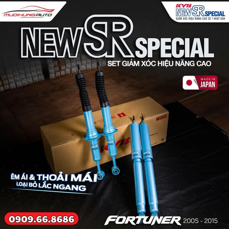 Bộ giảm xóc ô tô KYB Fortuner 2005-2015
