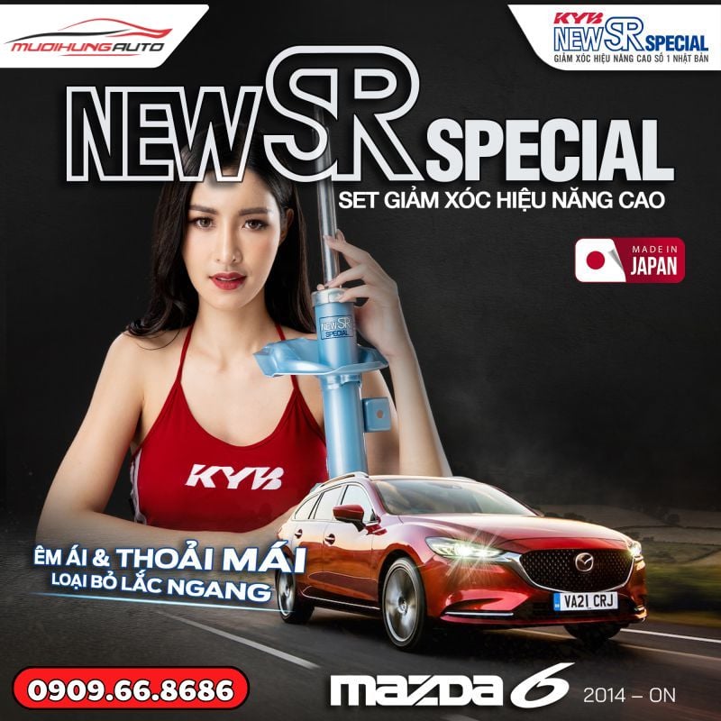 Bộ giảm xóc ô tô KYB Mazda 6 2014