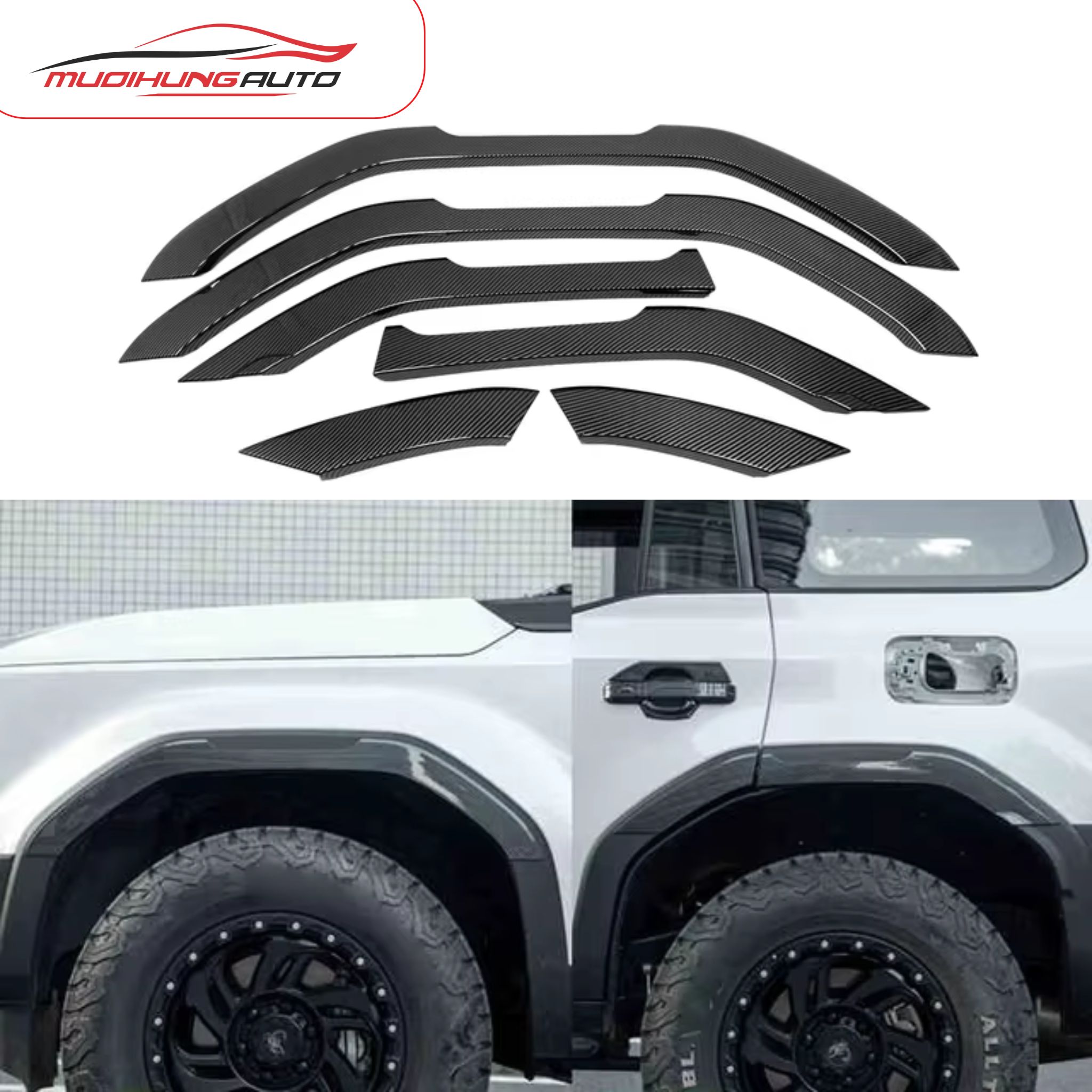 bộ ốp viền cua lốp LC250 2025