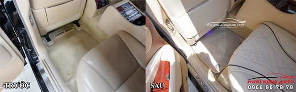 Khoác Lên Xe Lexus LS460L Một Tấm Áo Mới Với Dịch Vụ Độ Nội Thất Sang Chảnh