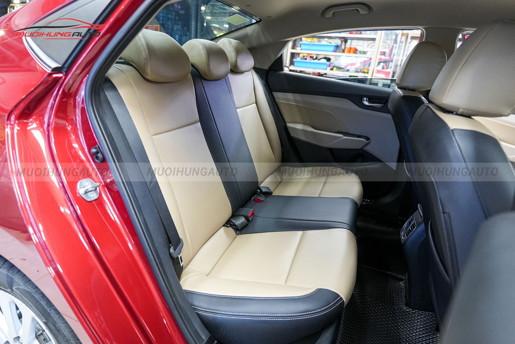 Bọc ghế da cho Hyundai Accent 2023