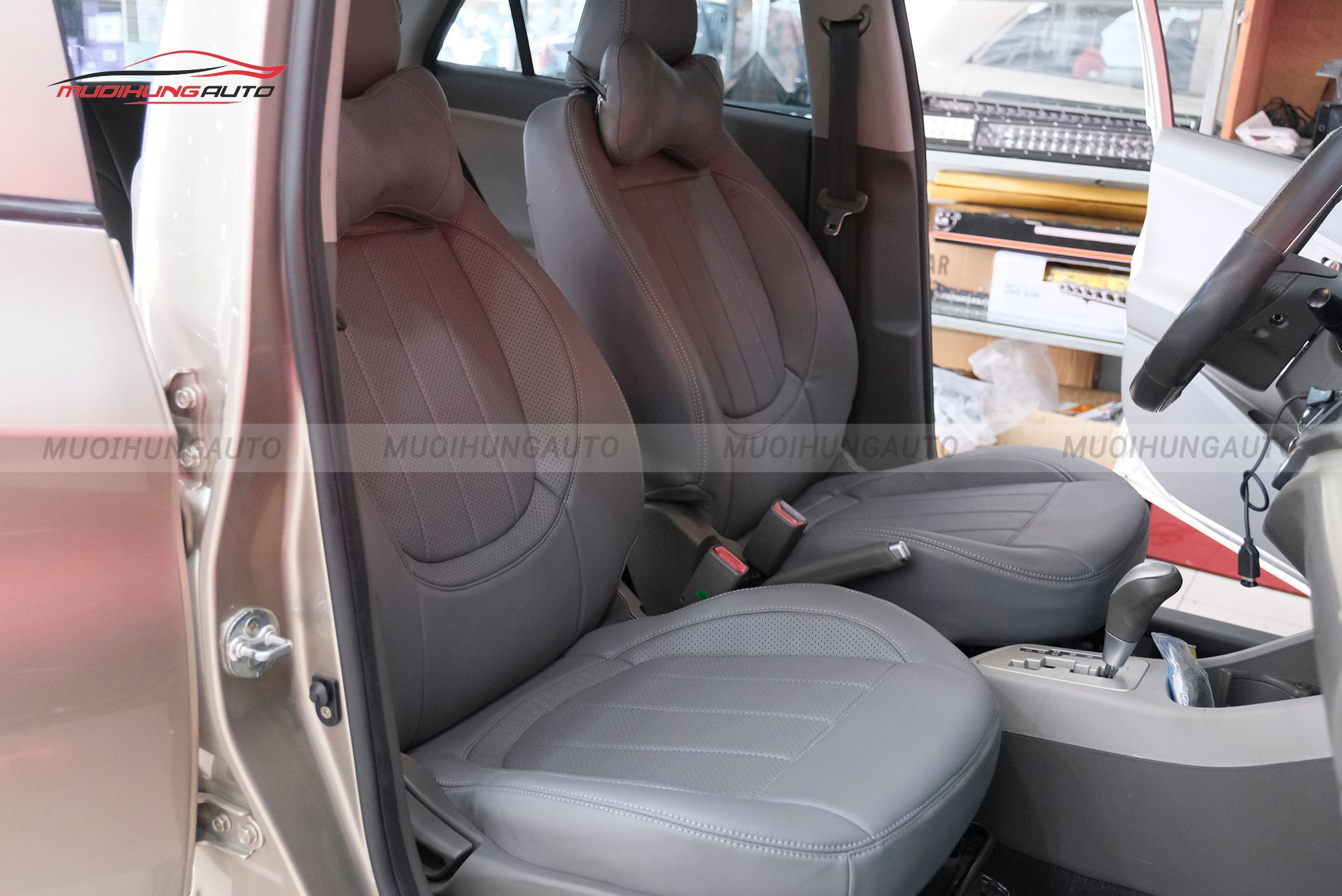 Bọc ghế da cho Kia Morning