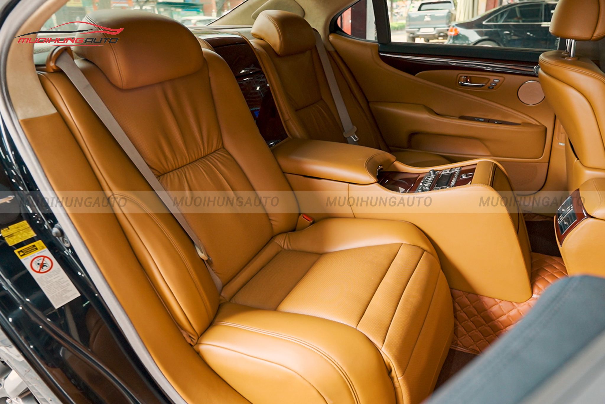Bọc ghế da cho Lexus LS460