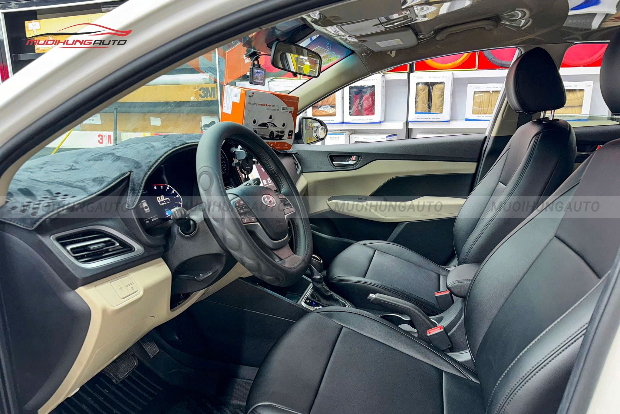 Bọc ghế da cho ô tô Hyundai Accent