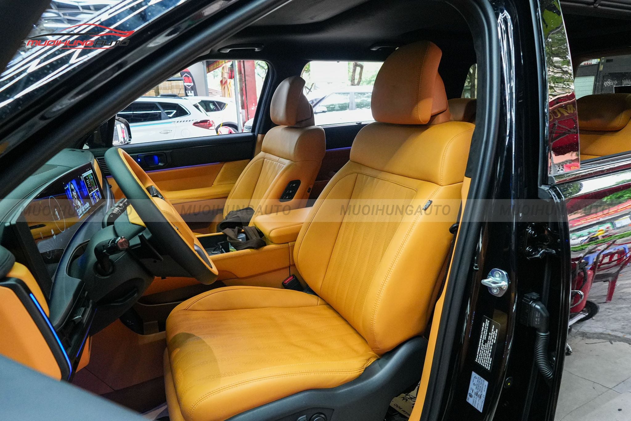 Bọc ghế da cho ô tô Hyundai SantaFe 2025