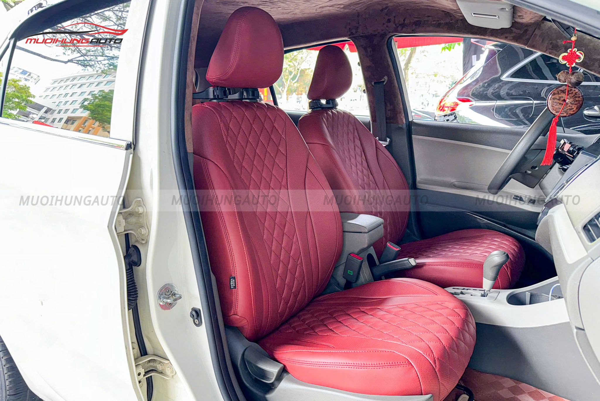 Bọc ghế da cho ô tô Kia Morning 2013