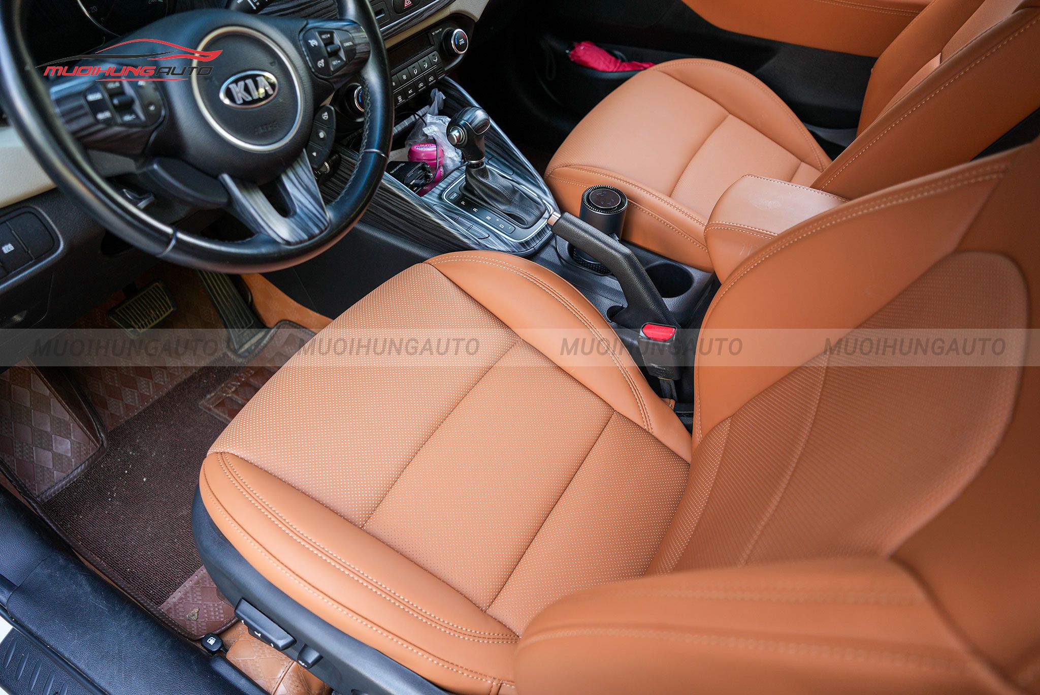 Bọc ghế da cho ô tô Kia Rondo 2015