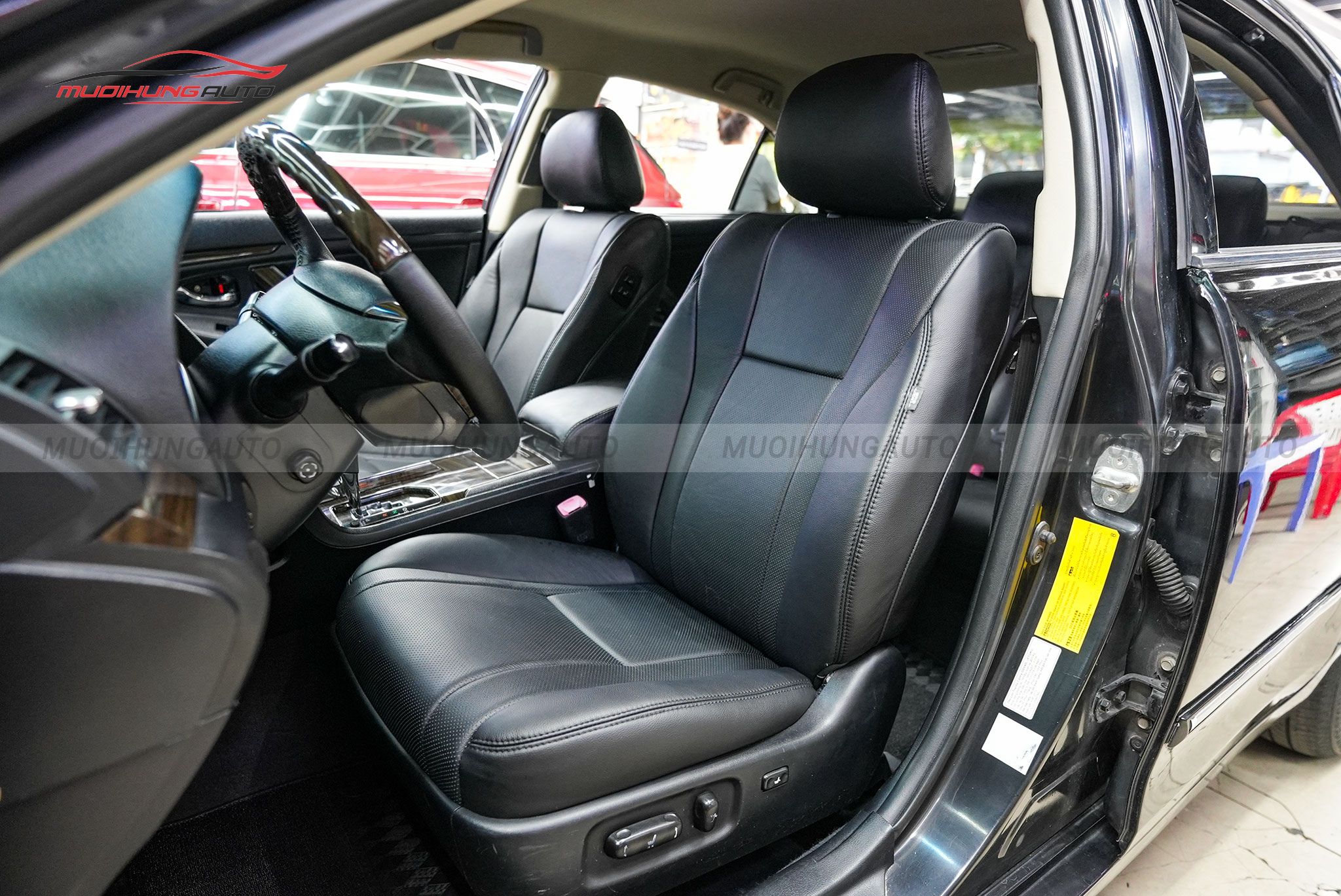 Bọc ghế da cho ô tô Toyota Camry 2008