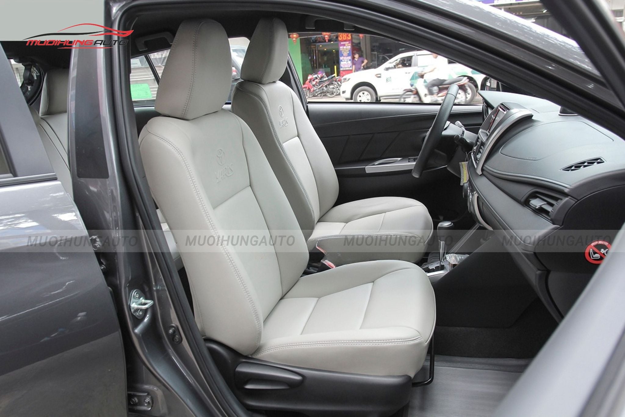 Bọc ghế da cho ô tô Toyota Yaris