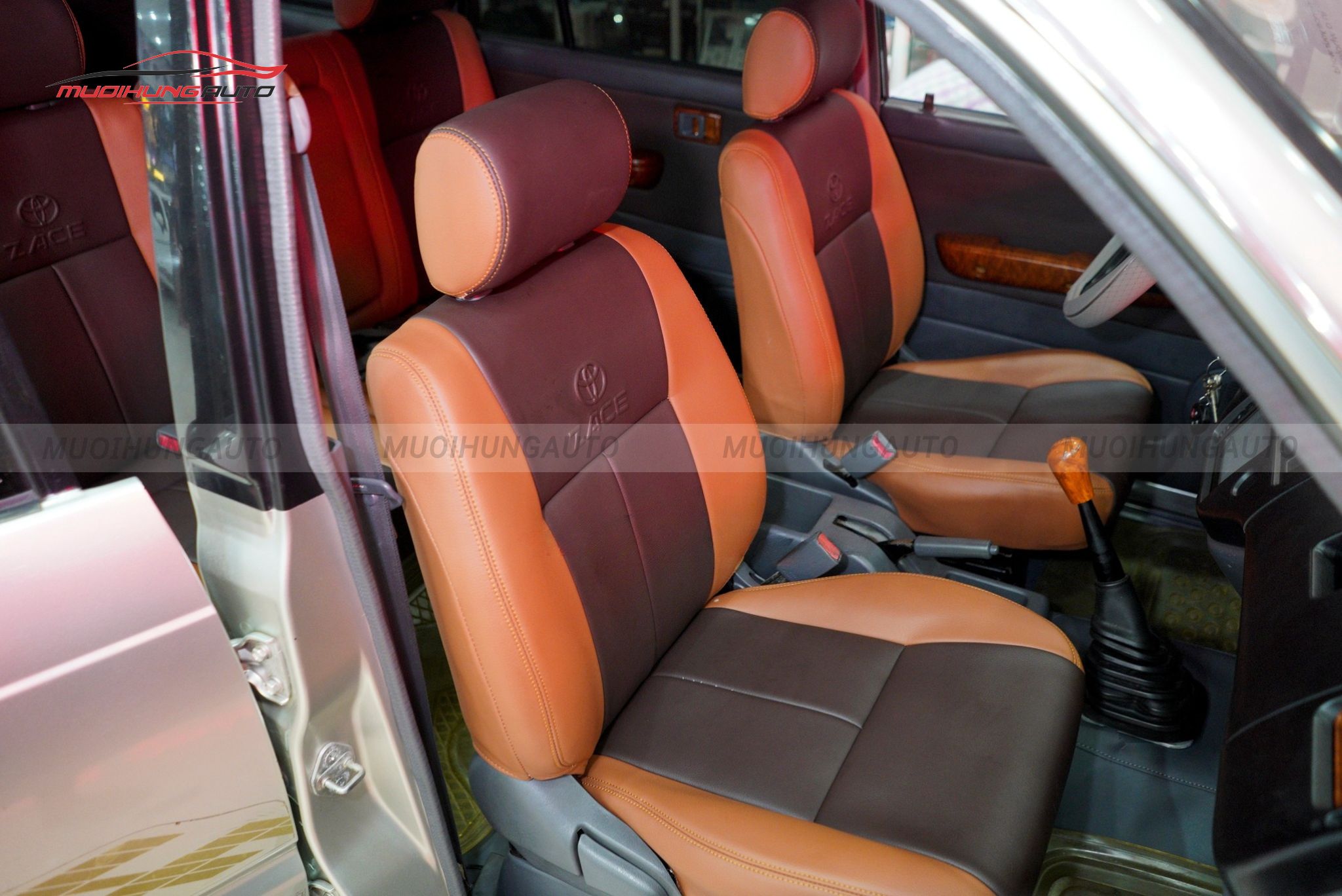 Bọc ghế da cho ô tô Toyota Zace