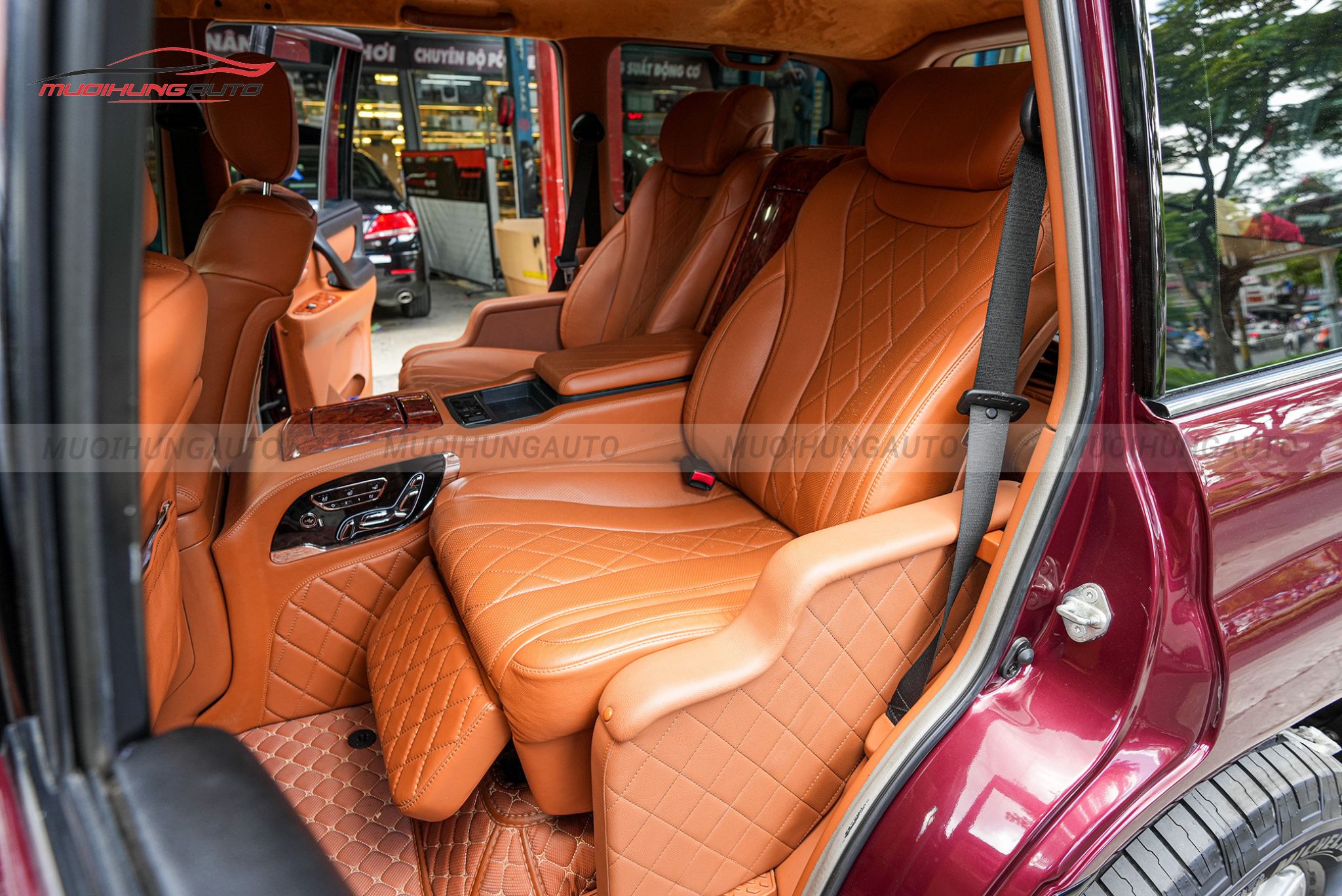Bọc ghế da cho Toyota Land Cruiser 2005