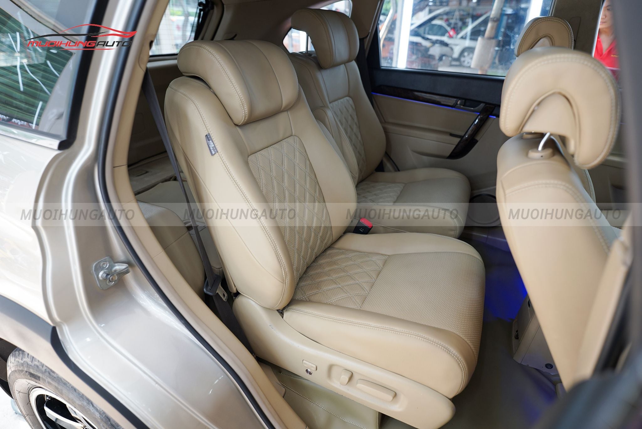 Bọc ghế da cho xe Chevrolet Captiva