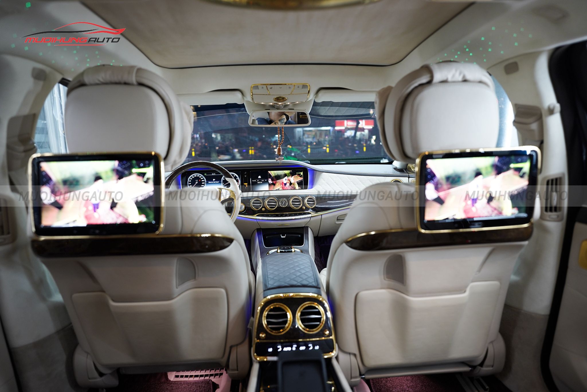 Bọc ghế da cho xe hơi Mercedes S500 2015