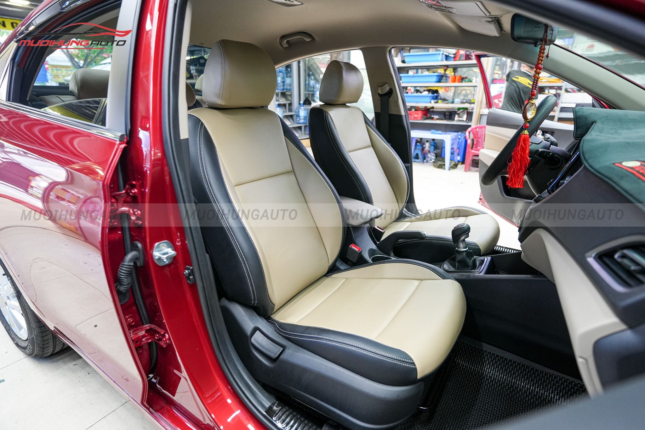 Bọc ghế da cho xe Hyundai Accent 2023