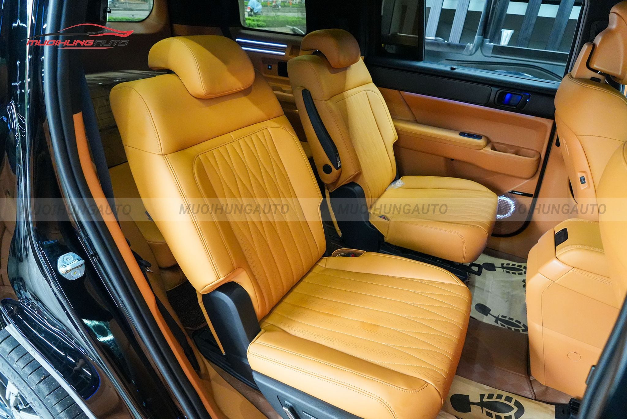 Bọc ghế da cho xe Hyundai SantaFe 2025