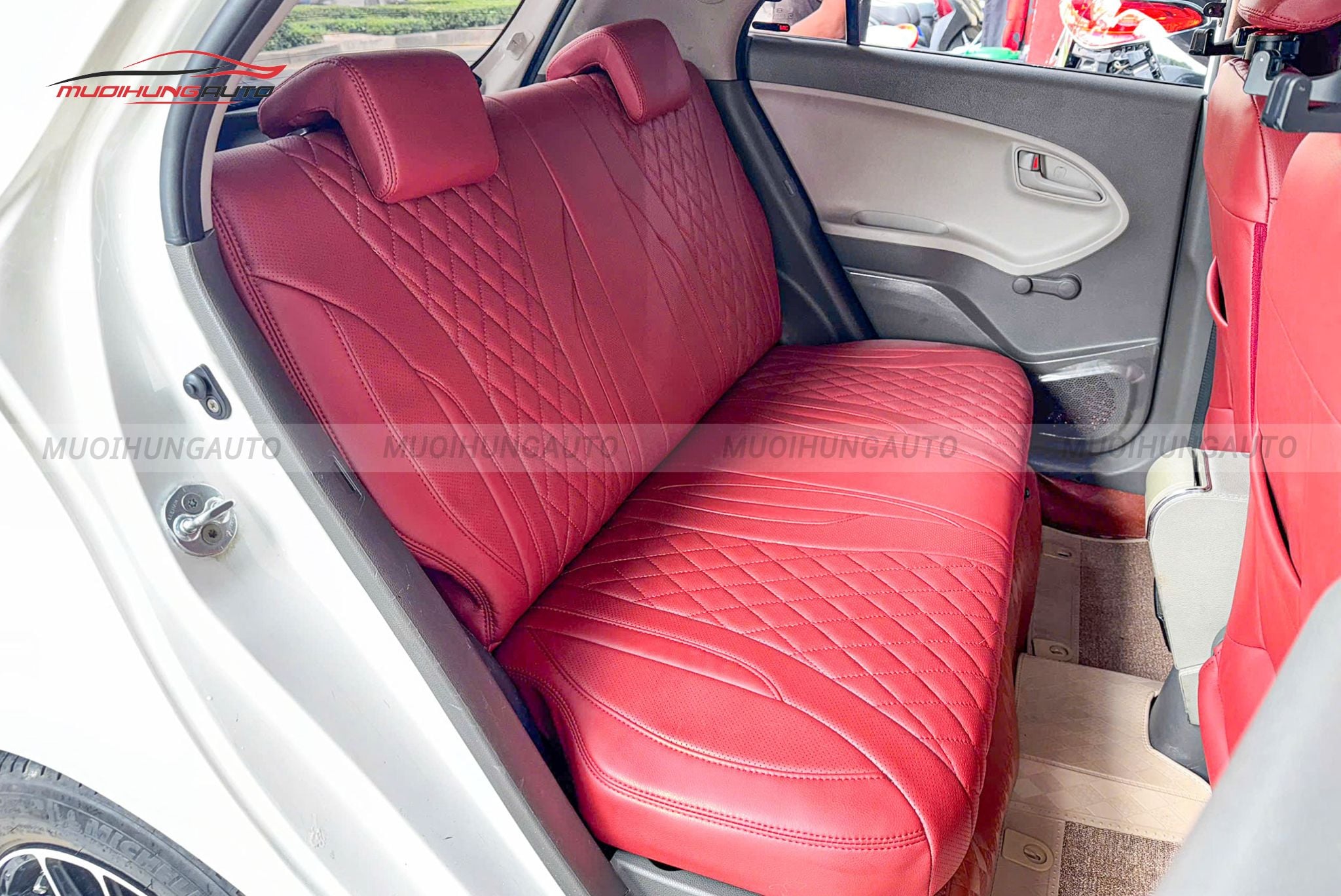 Bọc ghế da cho xe Kia Morning 2013