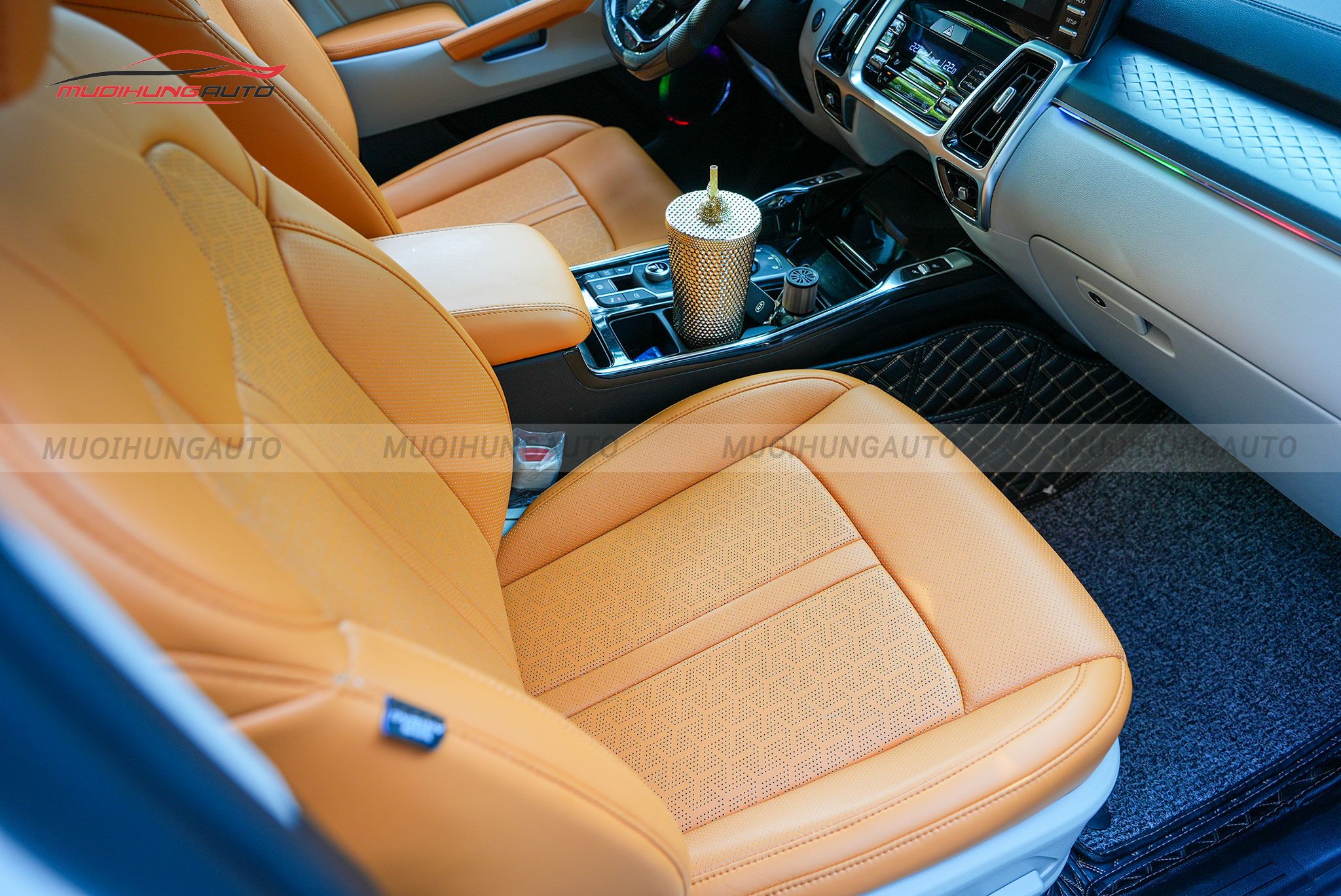 Bọc ghế da cho xe Kia Sorento 2023