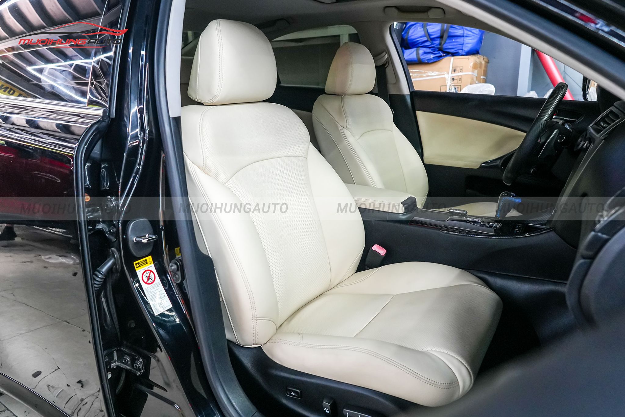 Bọc ghế da cho xe Lexus IS350 2009
