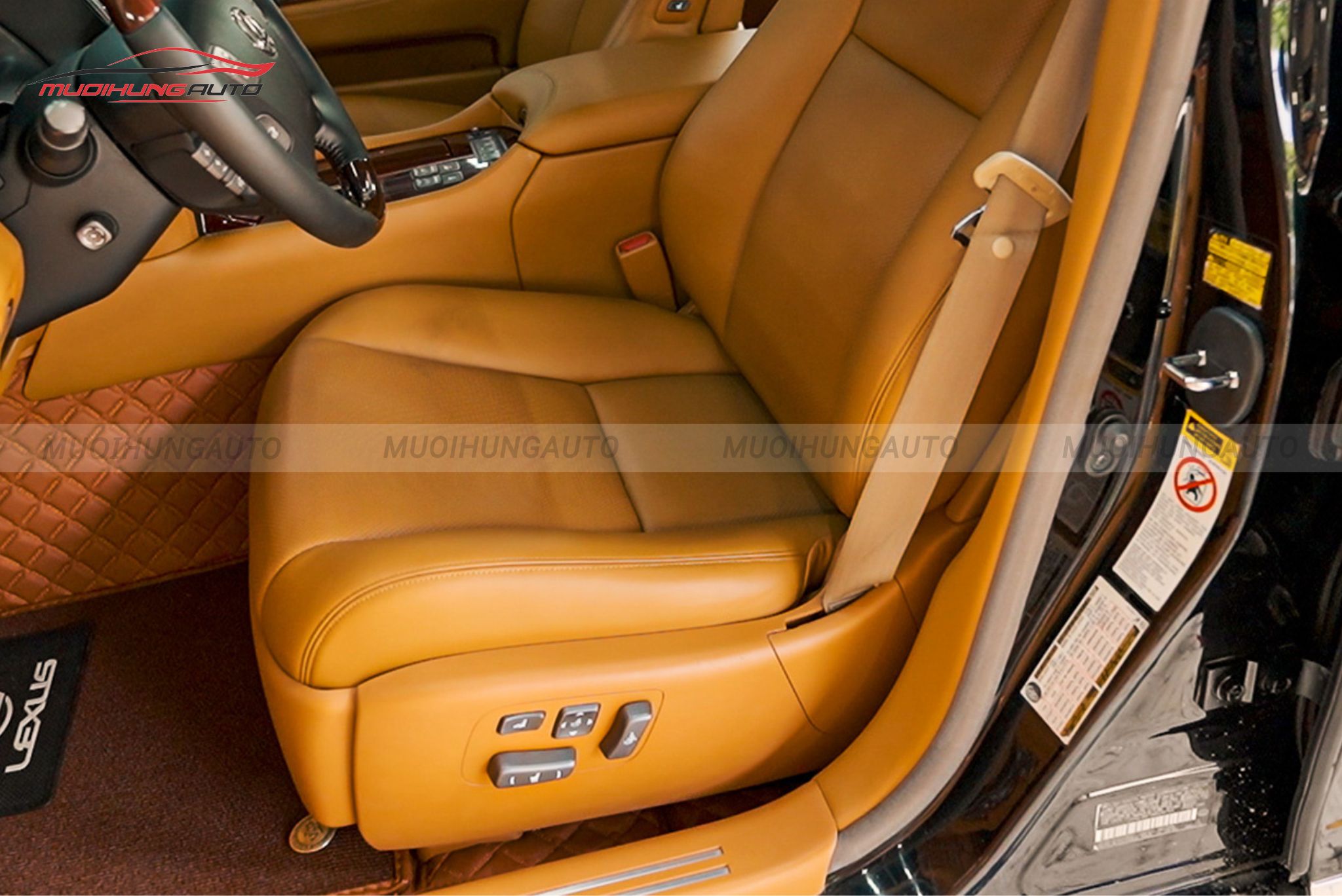 Bọc ghế da cho xe Lexus LS460