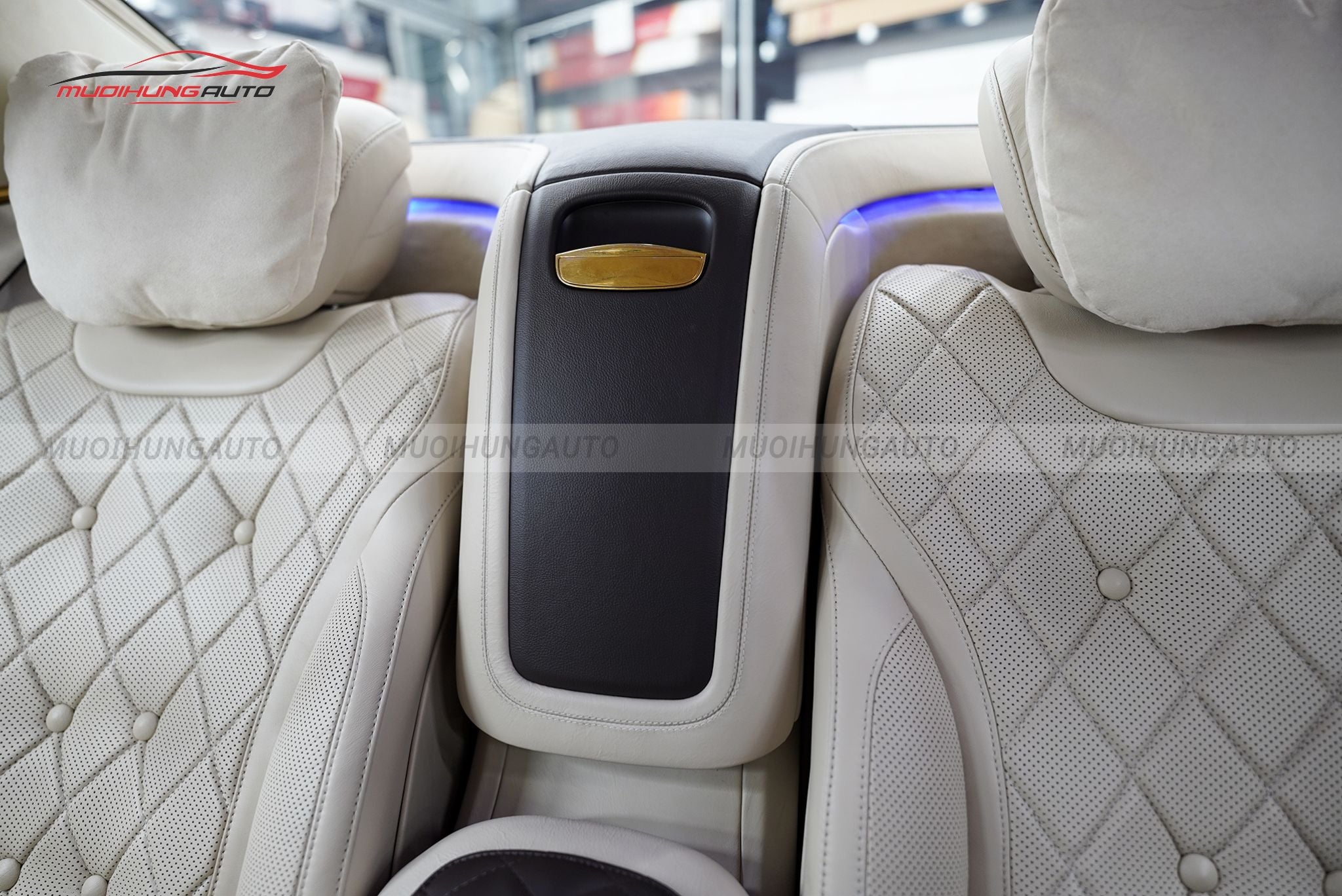 Bọc ghế da cho xe Mercedes S500 2015