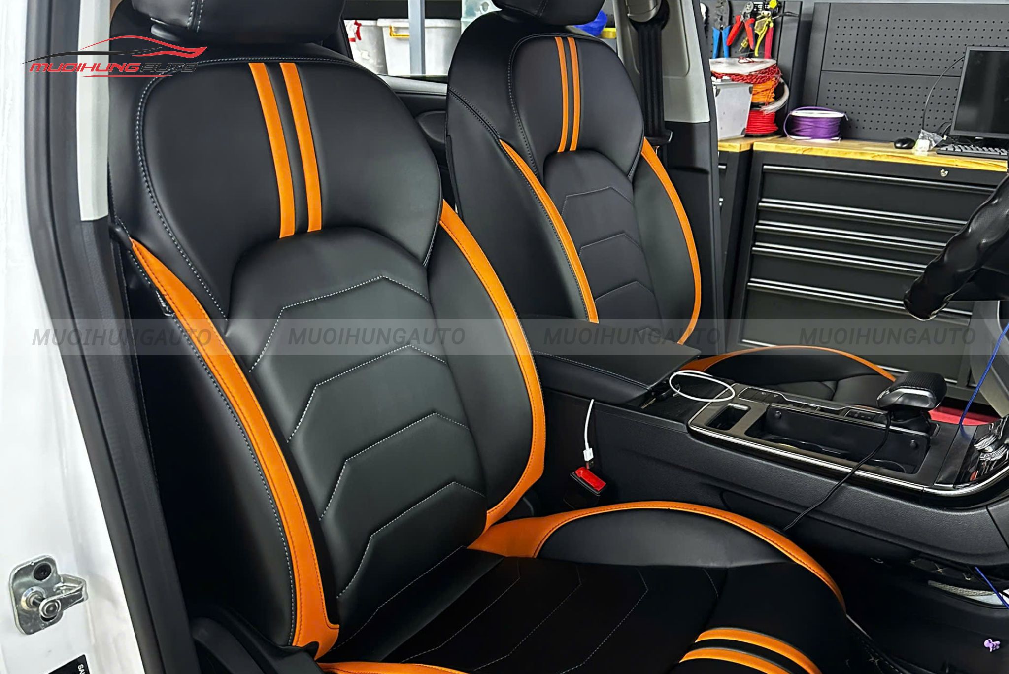 Bọc ghế da cho xe MG RX5