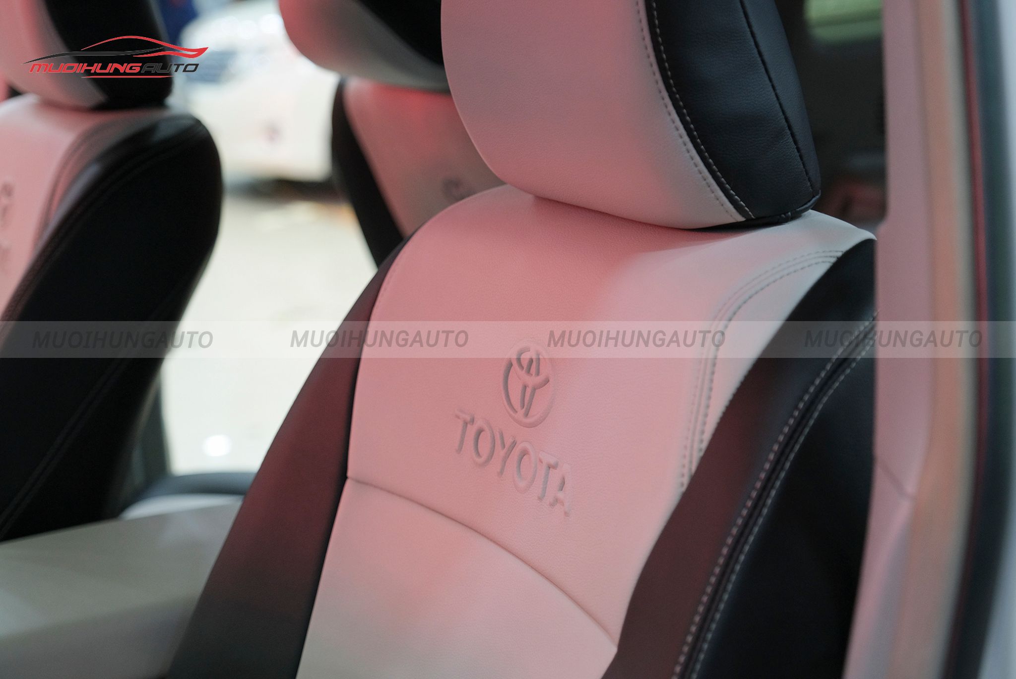 Bọc ghế da cho xe Toyota Highlander