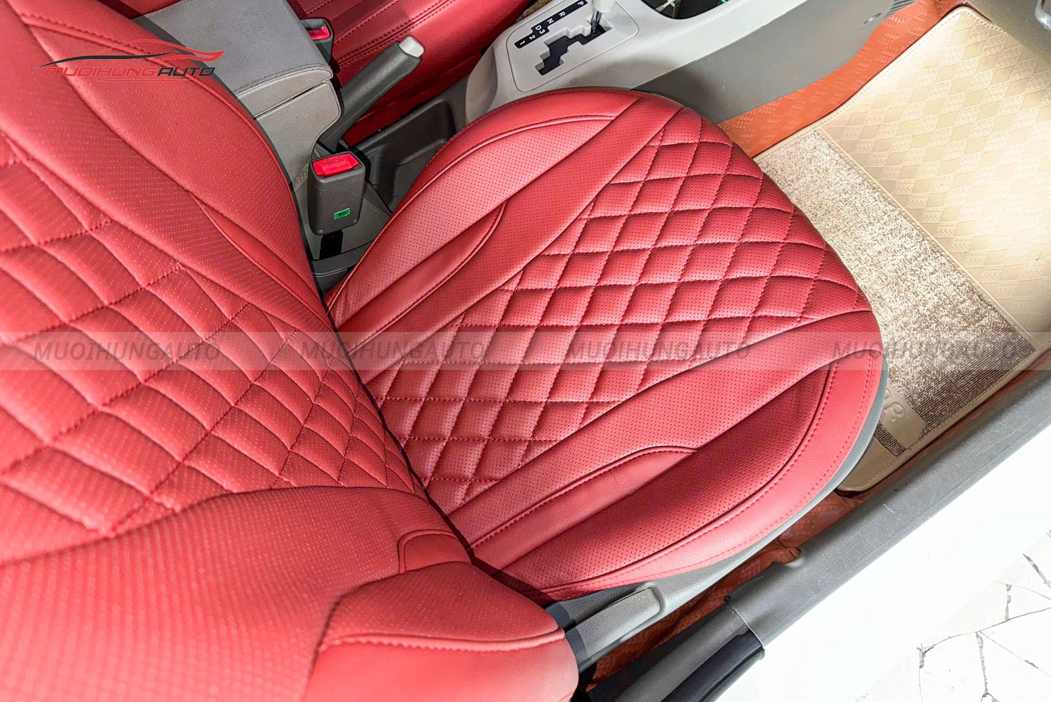 Bọc ghế da Kia Morning 2013