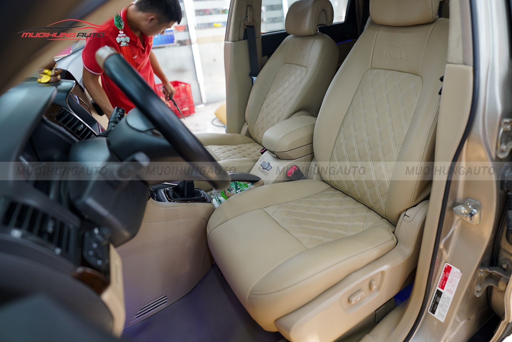 Bọc ghế da ô tô Chevrolet Captiva