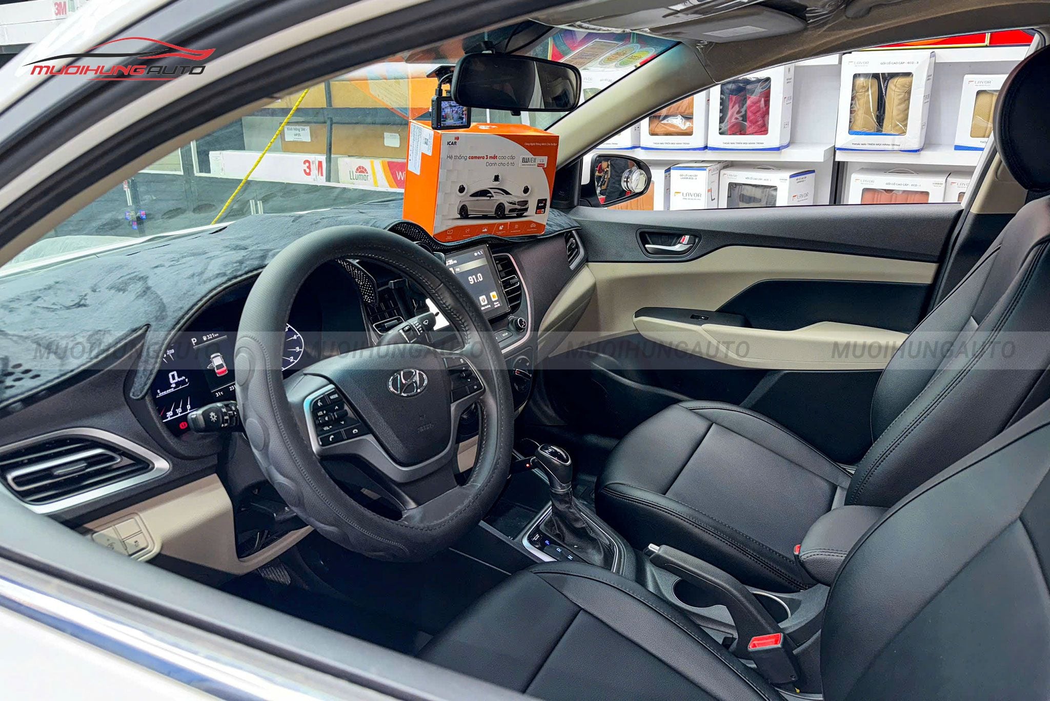 Bọc ghế da ô tô Hyundai Accent 2021