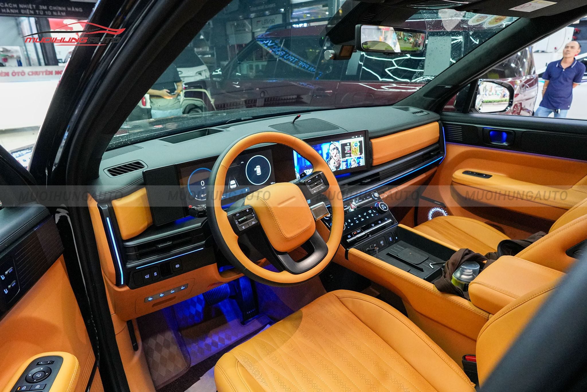 Bọc ghế da ô tô Hyundai SantaFe 2025