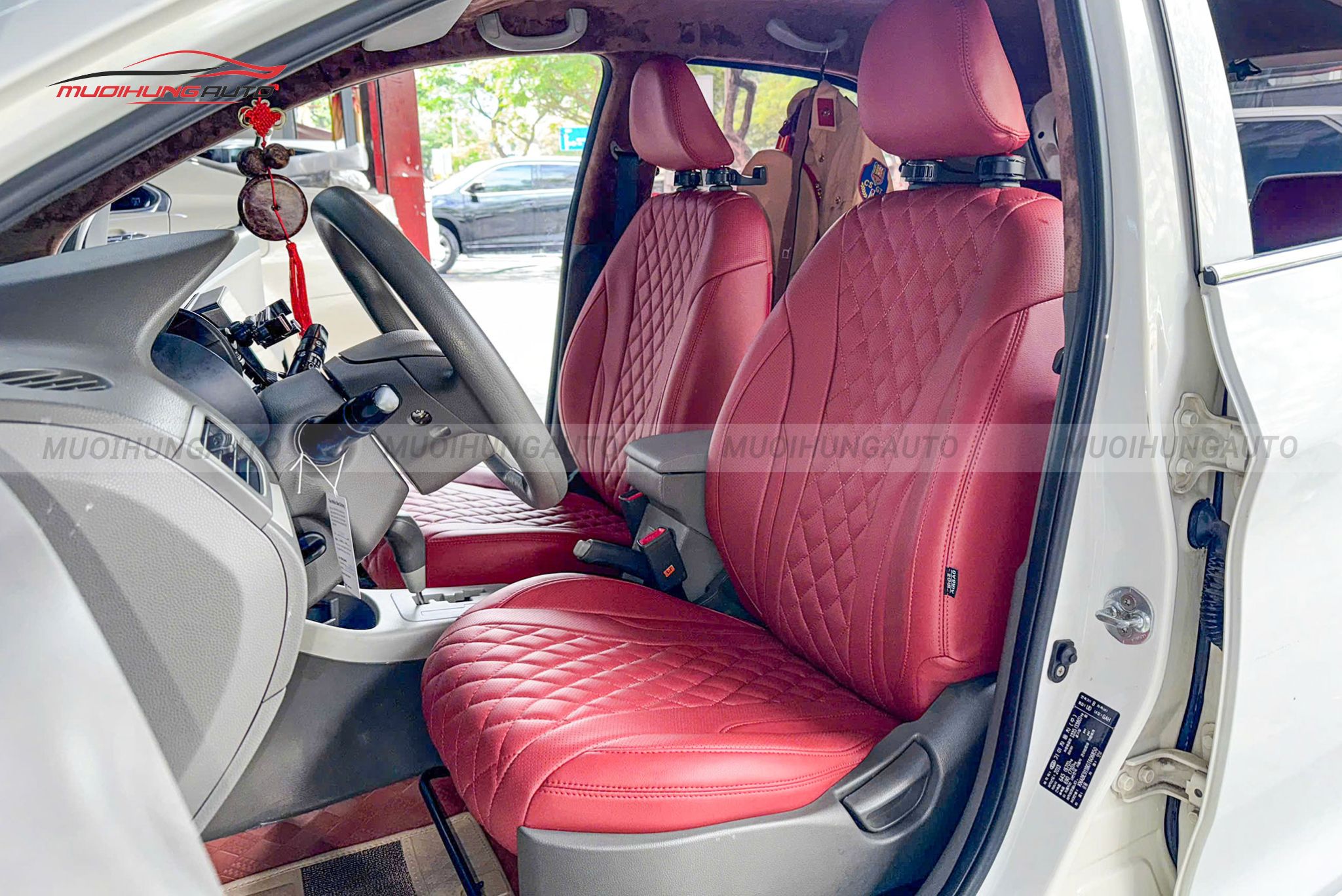 Bọc ghế da ô tô Kia Morning 2013