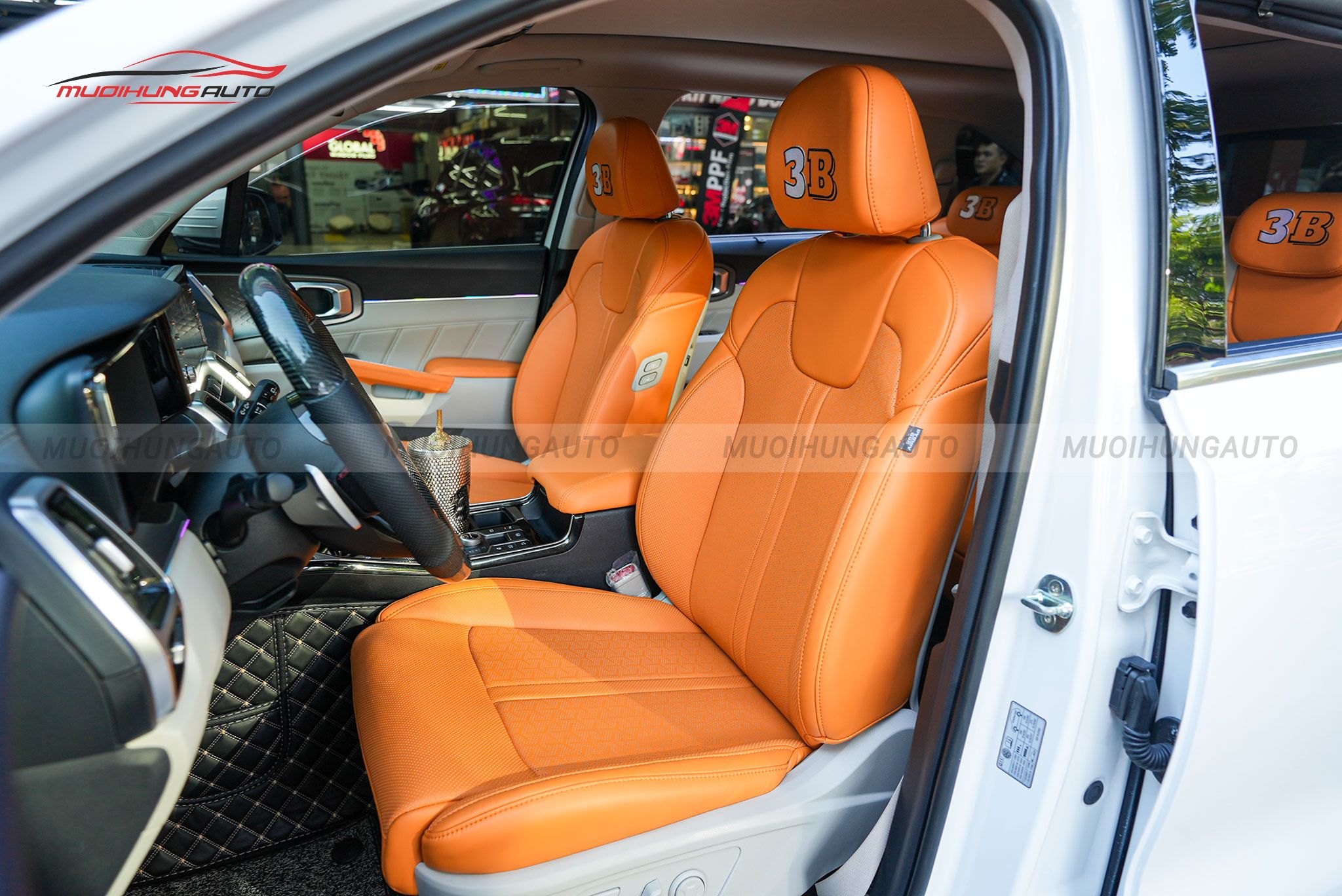 Bọc ghế da ô tô Kia Sorento 2023