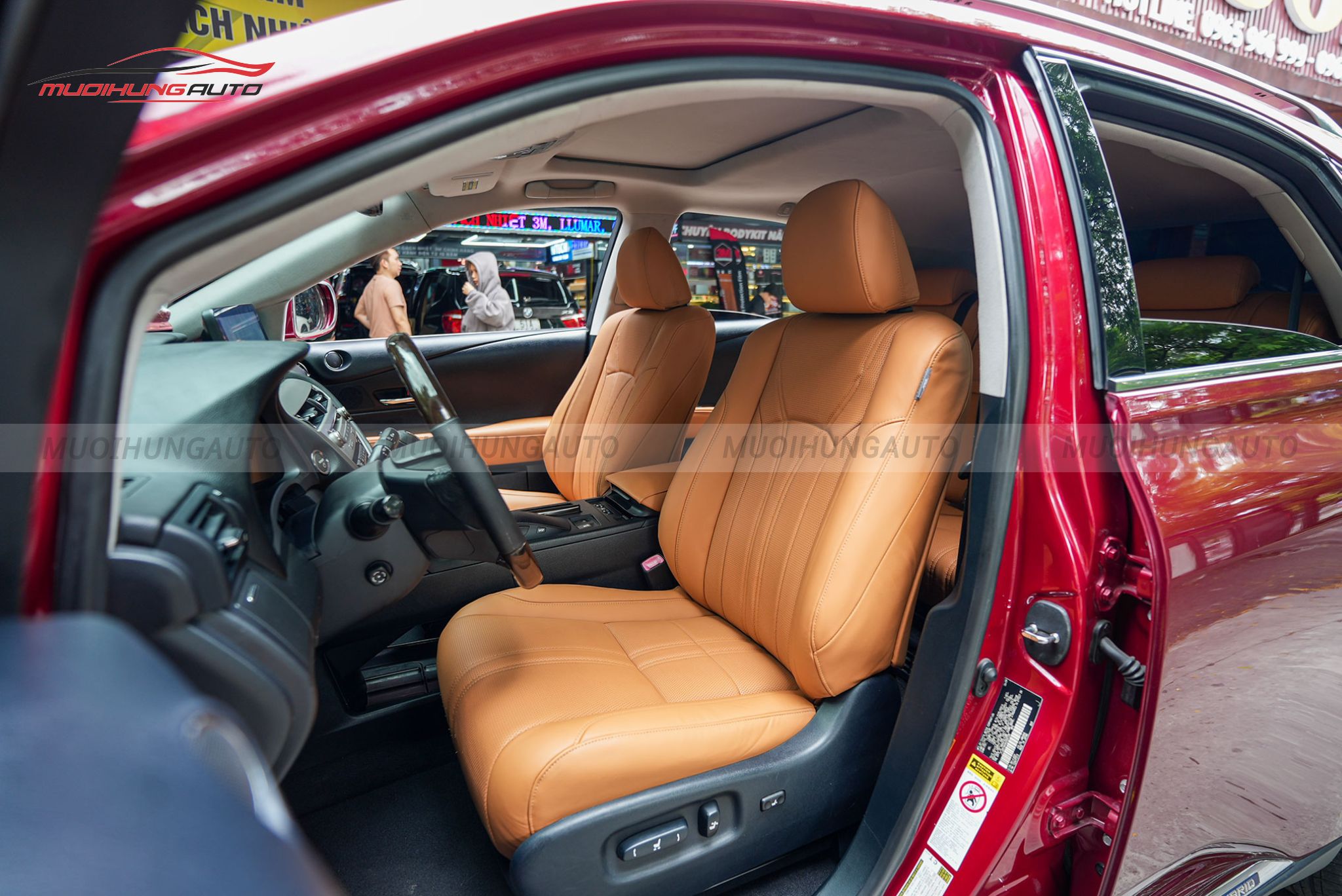 Bọc ghế da ô tô Lexus RX450h 2009