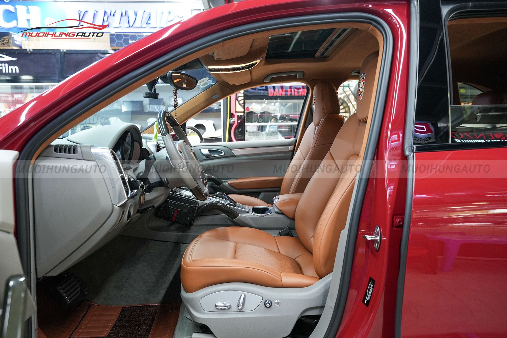 Bọc ghế da ô tô Porsche