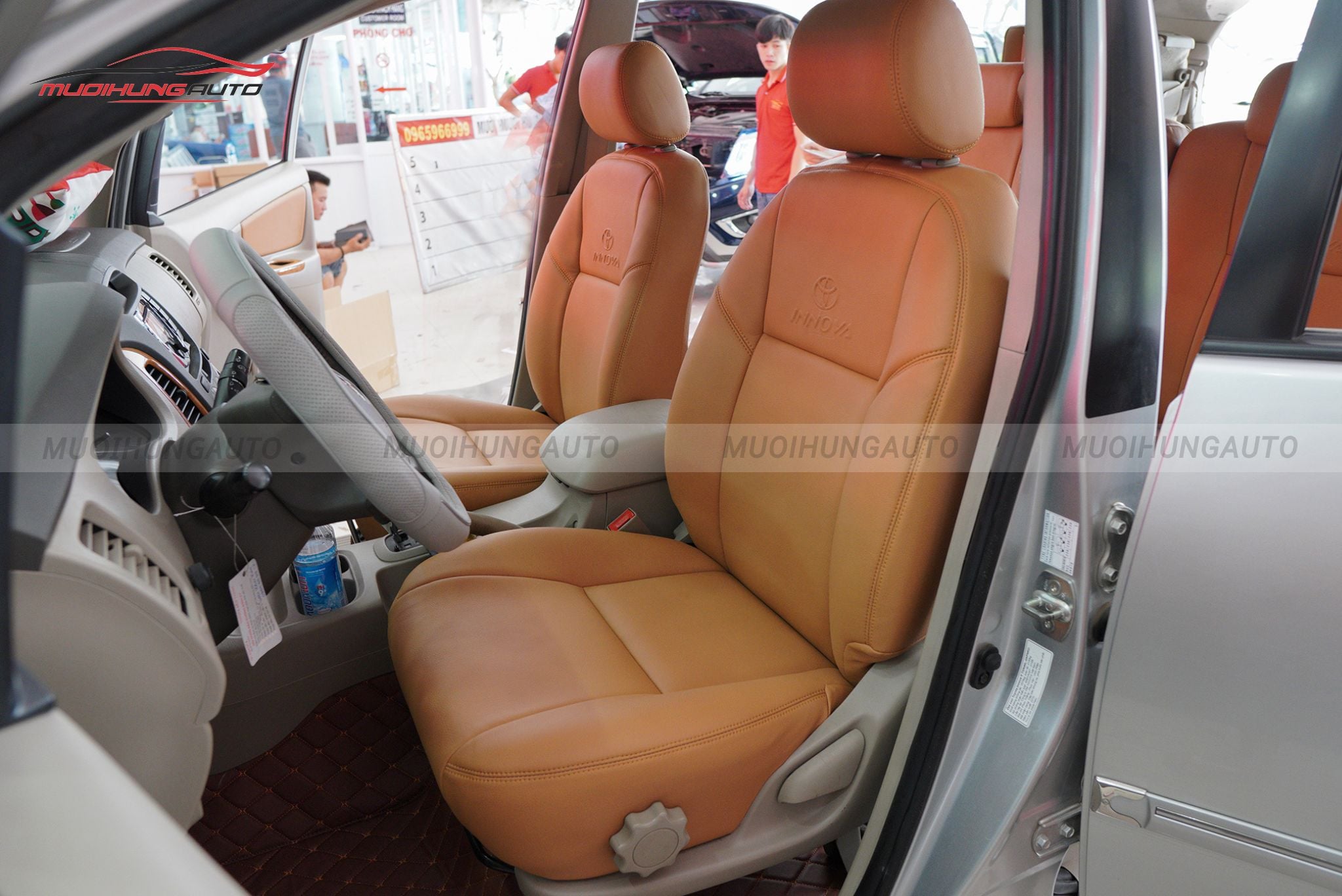 Bọc ghế da ô tô Toyota Innova