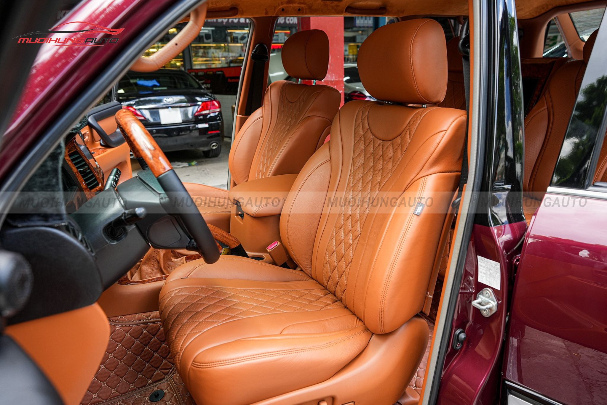 Bọc ghế da ô tô Toyota Land Cruiser 2005