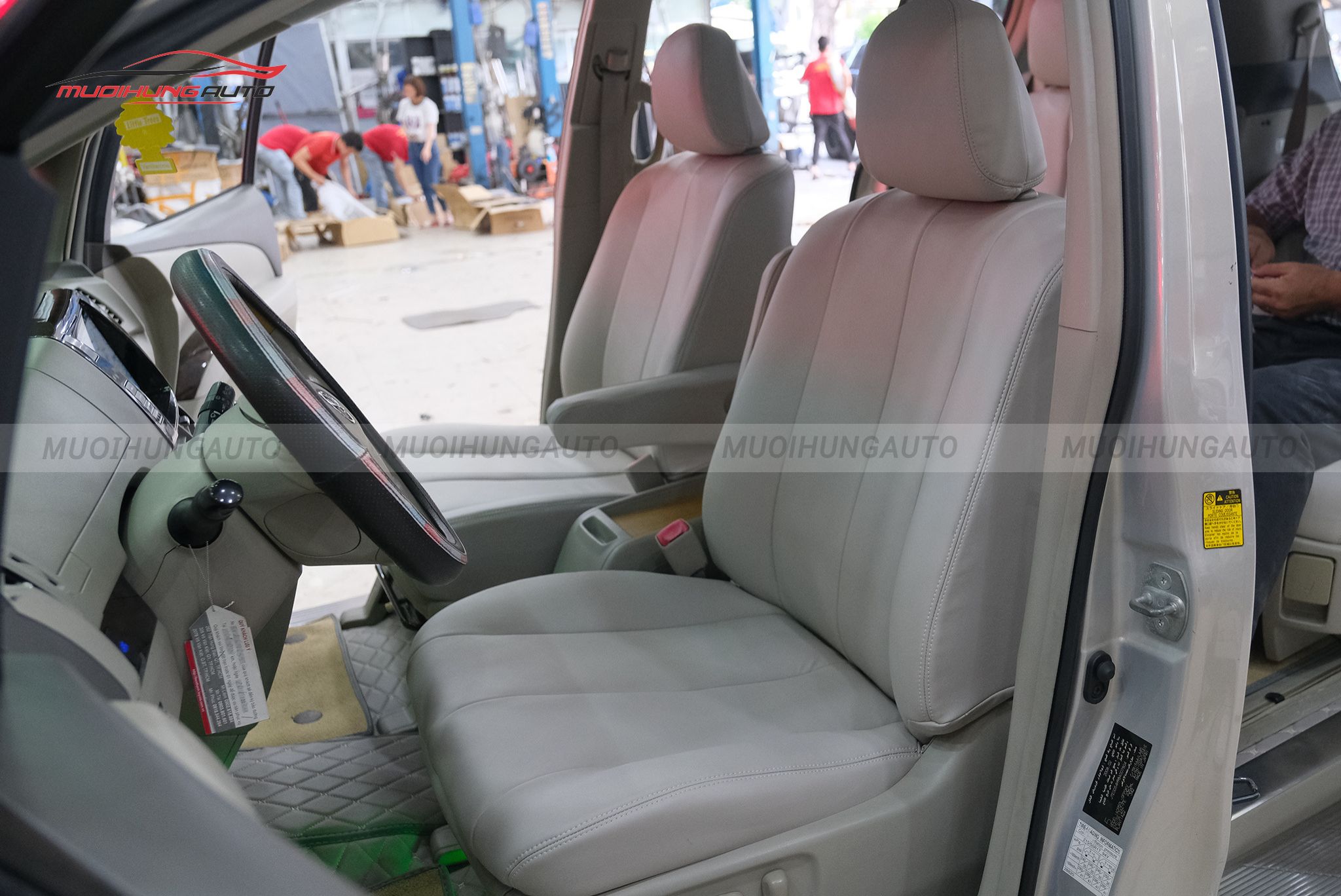 Bọc ghế da ô tô Toyota Previa