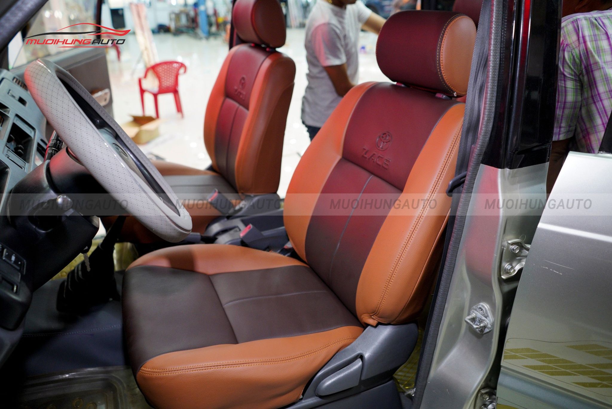 Bọc ghế da ô tô Toyota Zace