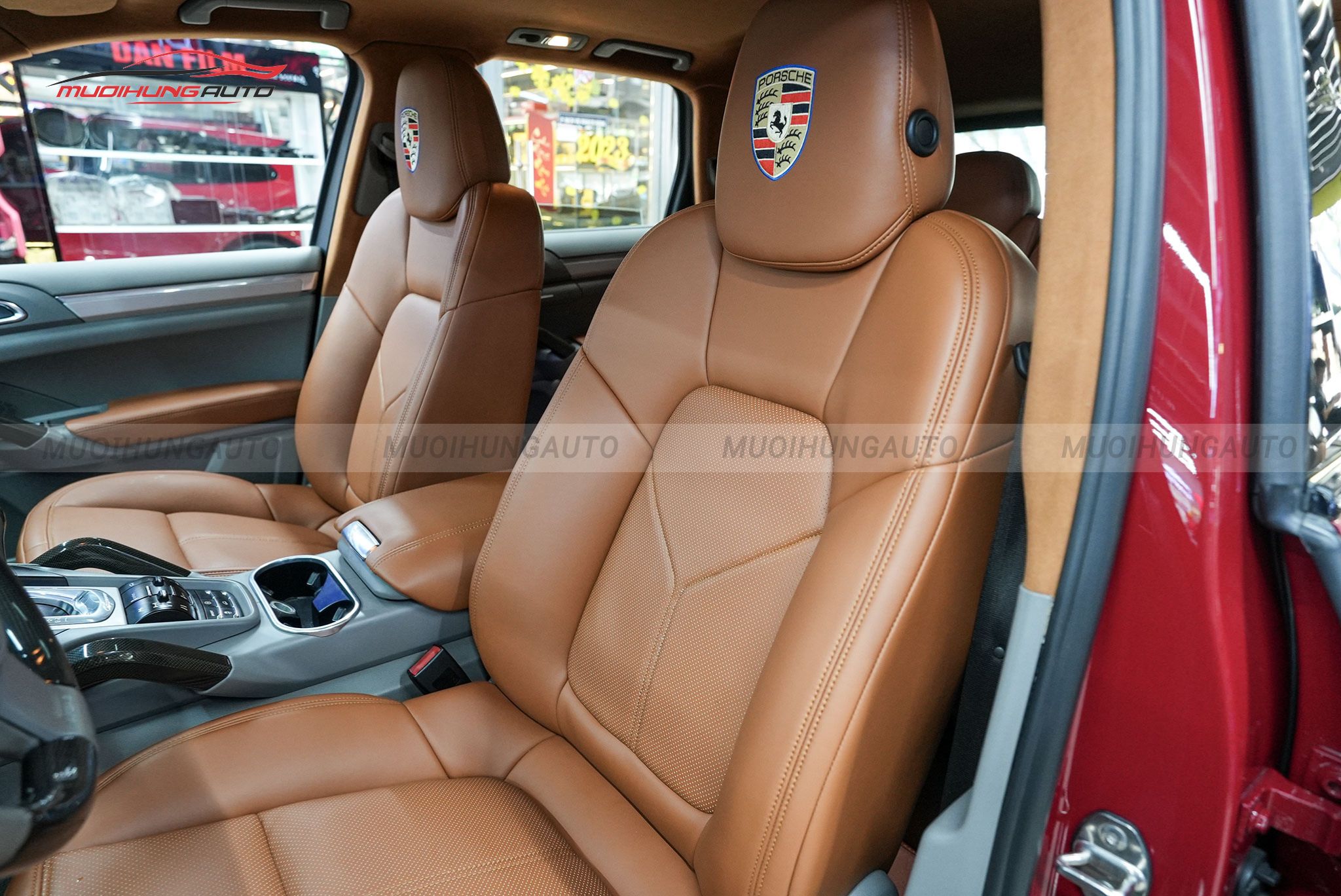 Bọc ghế da Porsche