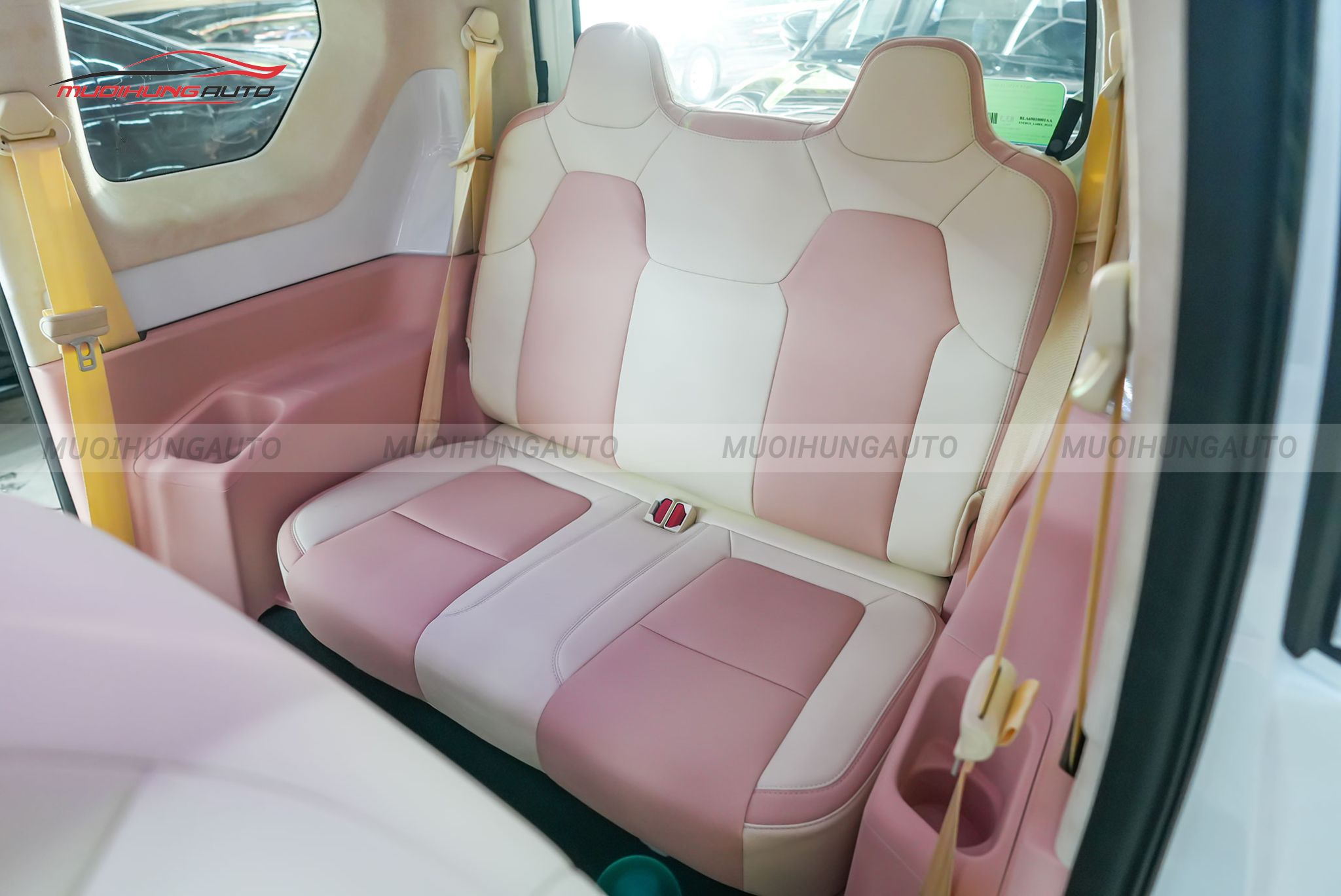 Bọc ghế da Vinfast Minio Green