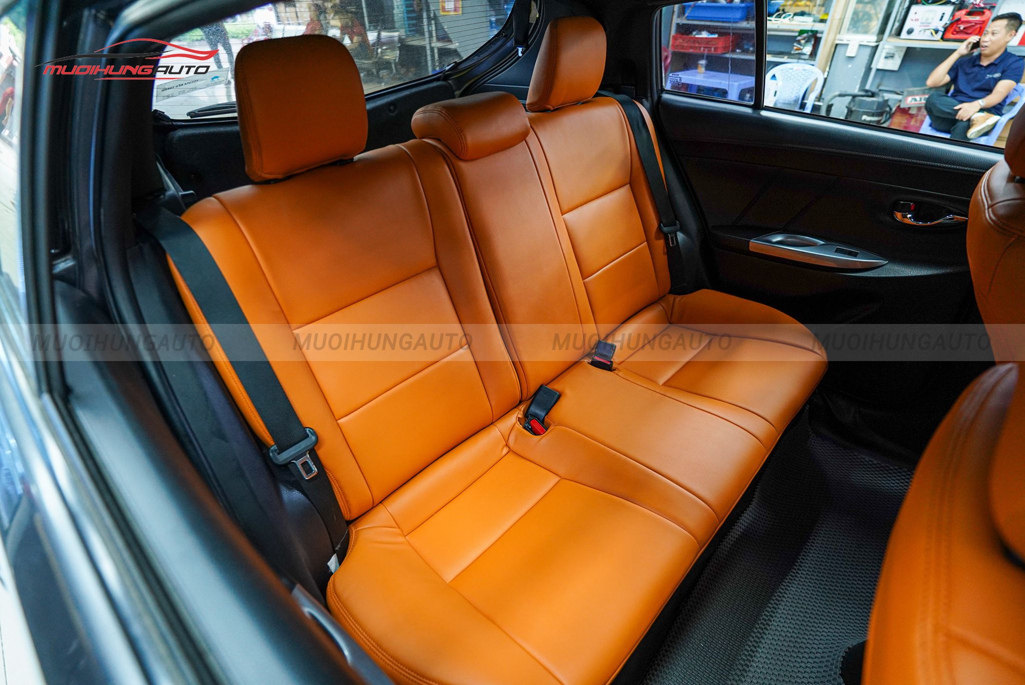 Bọc ghế da xe hơi Toyota Yaris 2015