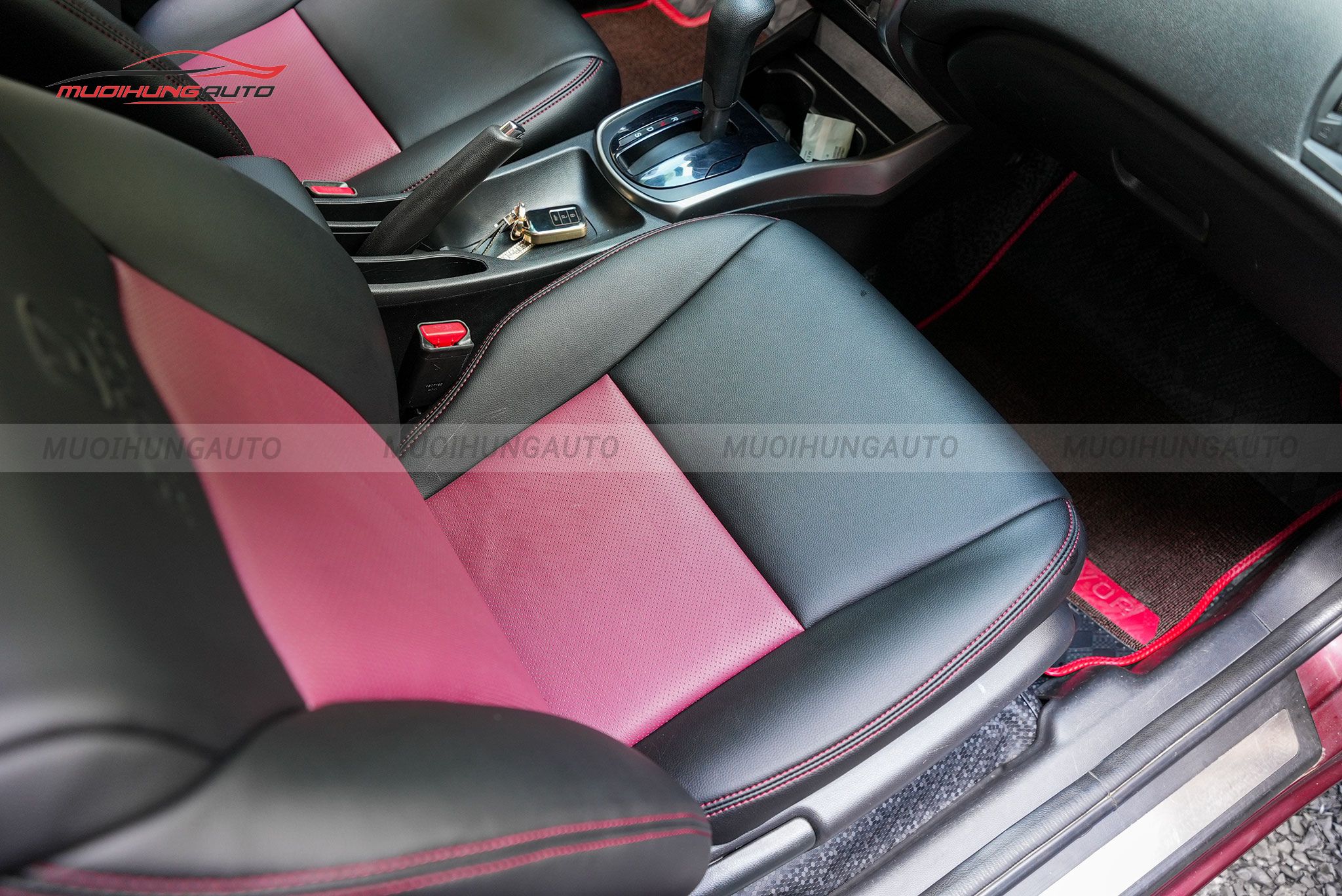 Bọc ghế da xe Honda City 2015