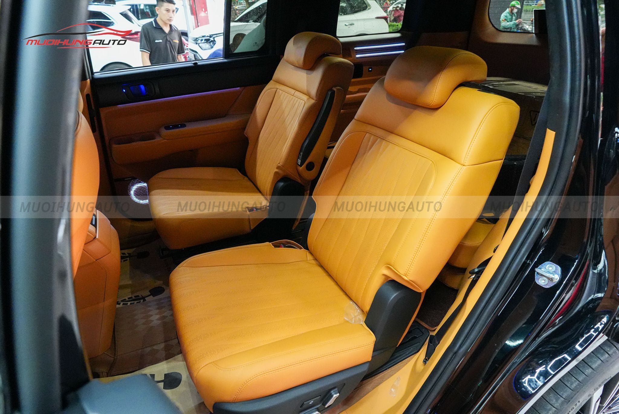 Bọc ghế da xe Hyundai SantaFe 2025