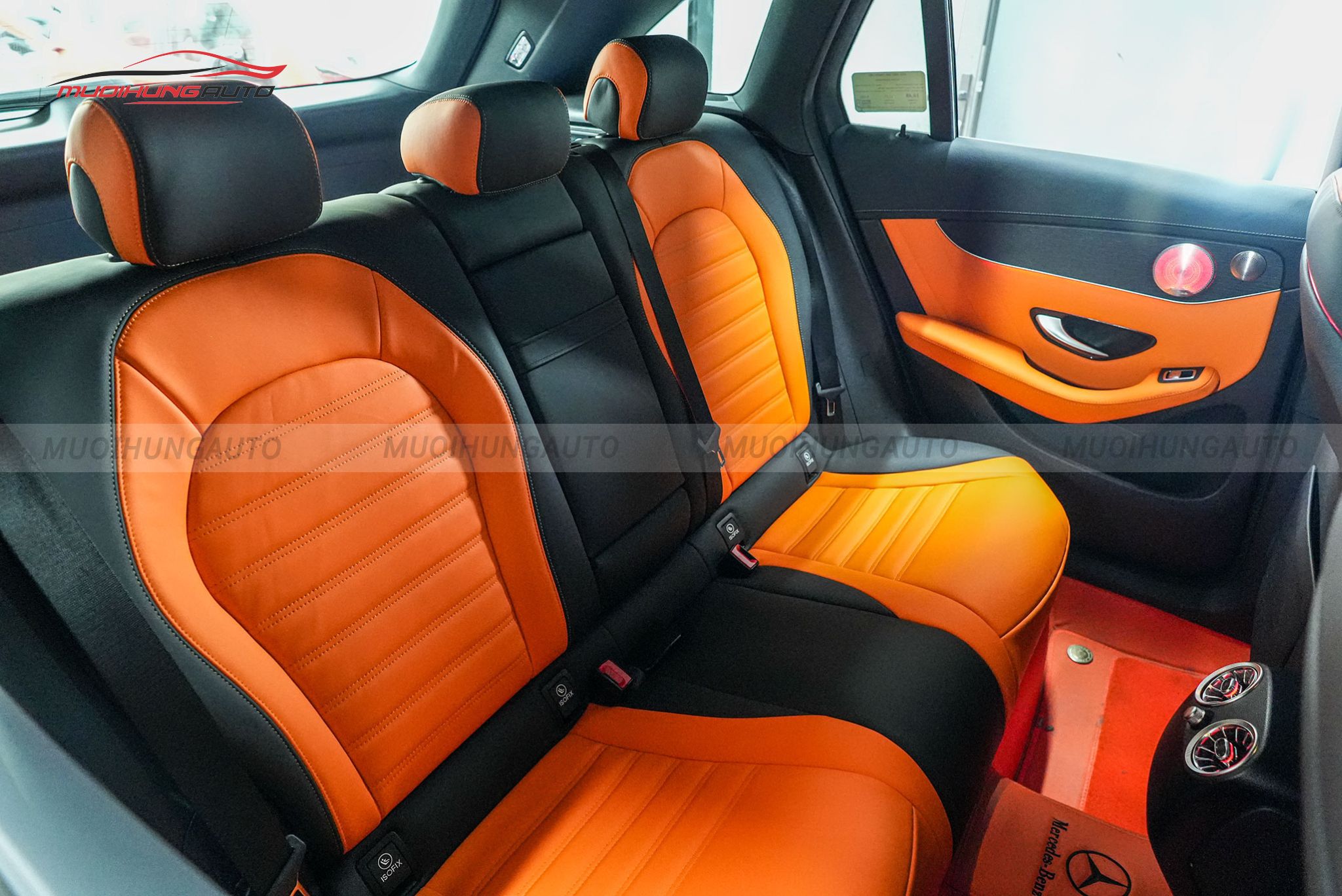 Bọc ghế da xe Mercedes GLC300 2022