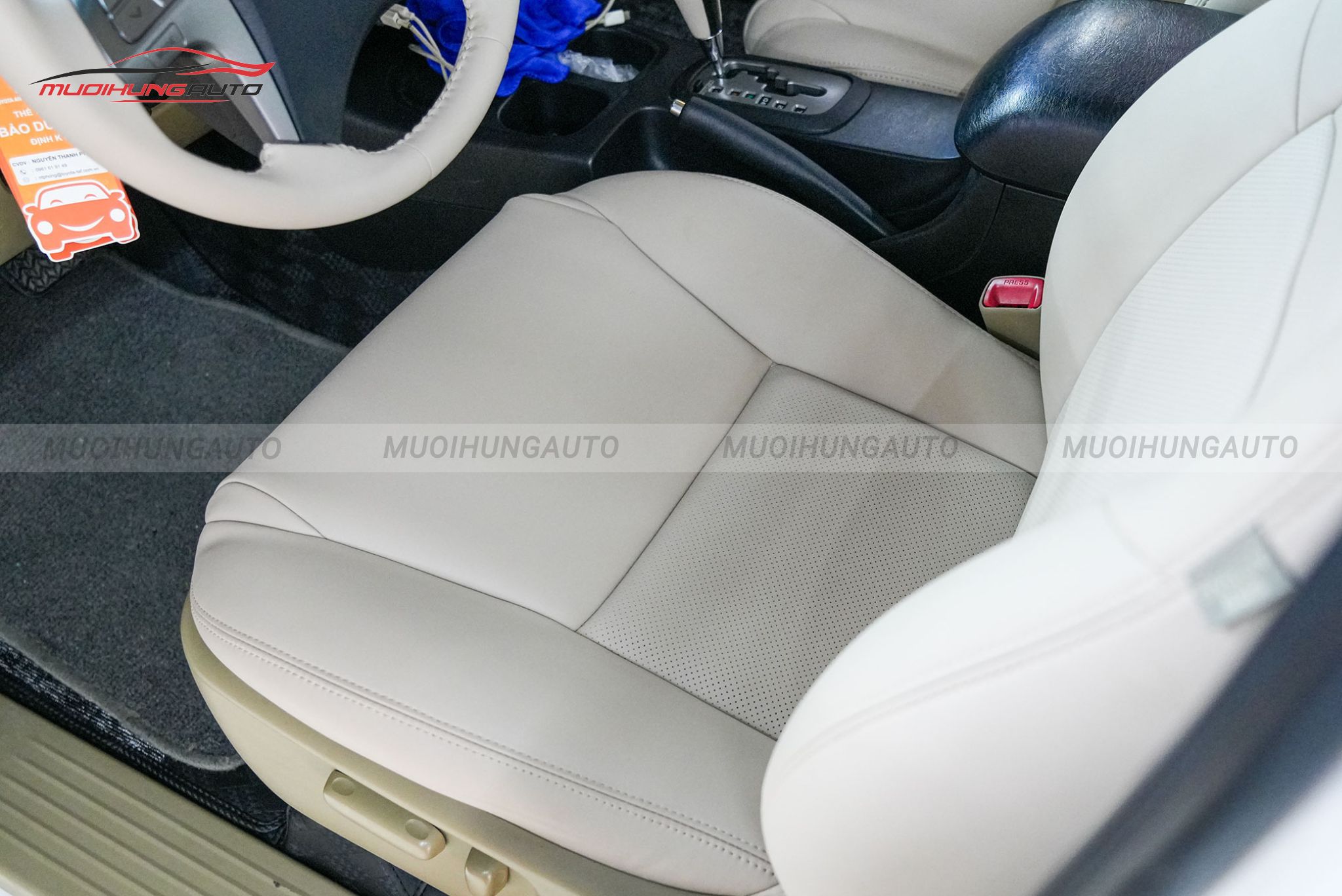 Bọc ghế da xe Toyota Fortuner 2015