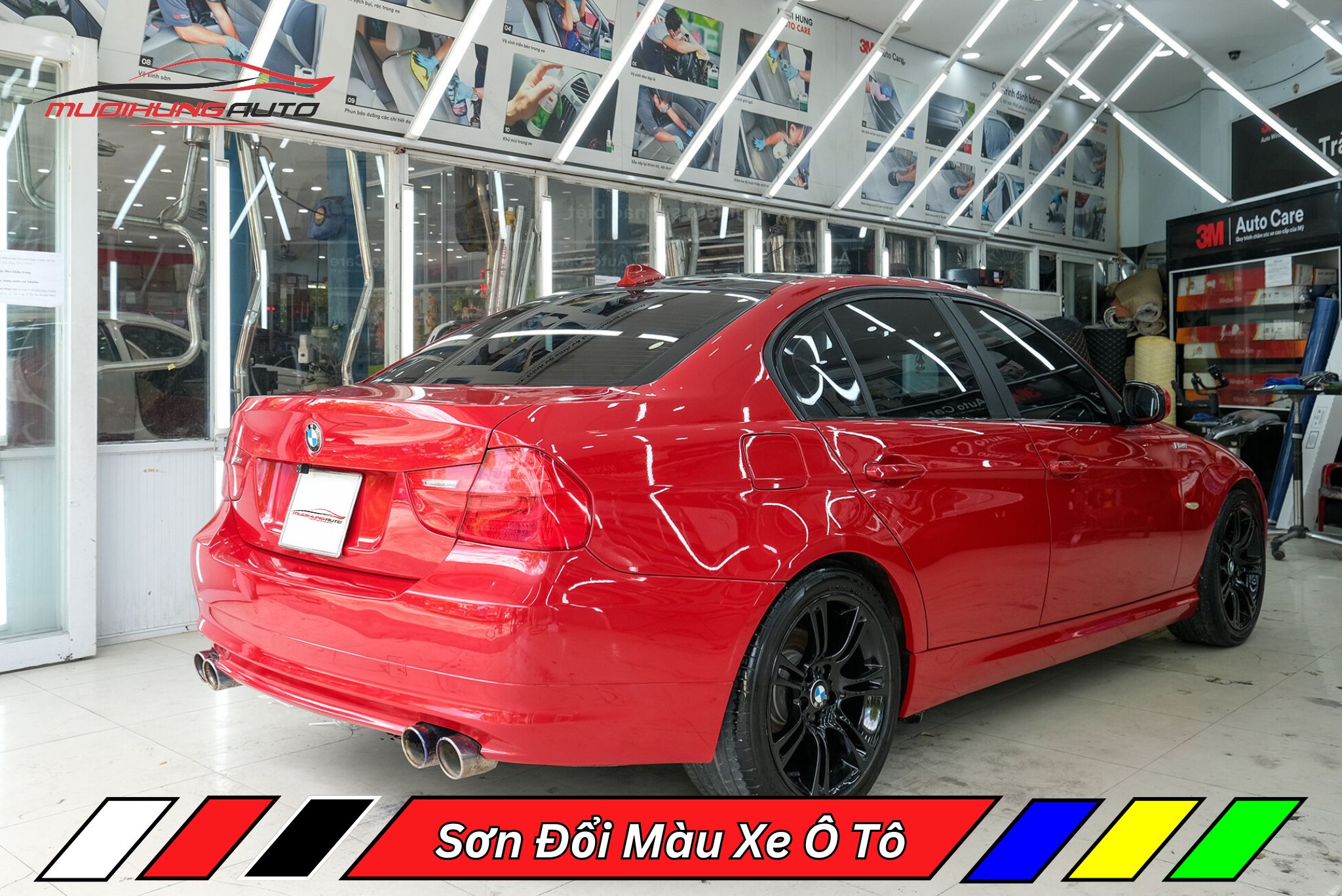 Sơn Đổi Màu Xe Ô Tô BMW 320i