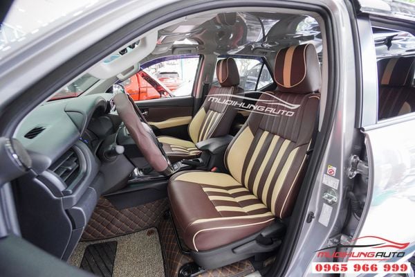 CÁC MẪU BỌC GHẾ DA Ô TÔ SIÊU ĐẸP TẠI MƯỜI HÙNG AUTO