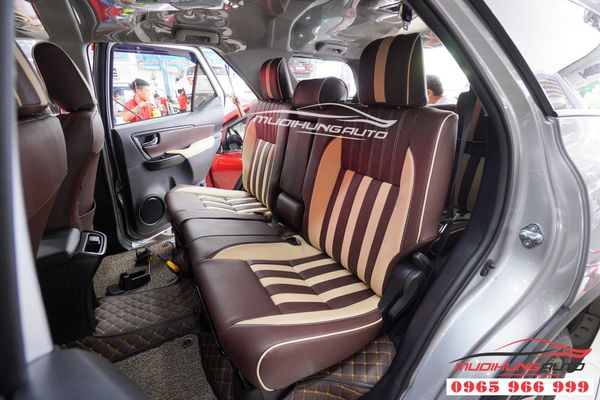 CÁC MẪU BỌC GHẾ DA Ô TÔ SIÊU ĐẸP TẠI MƯỜI HÙNG AUTO